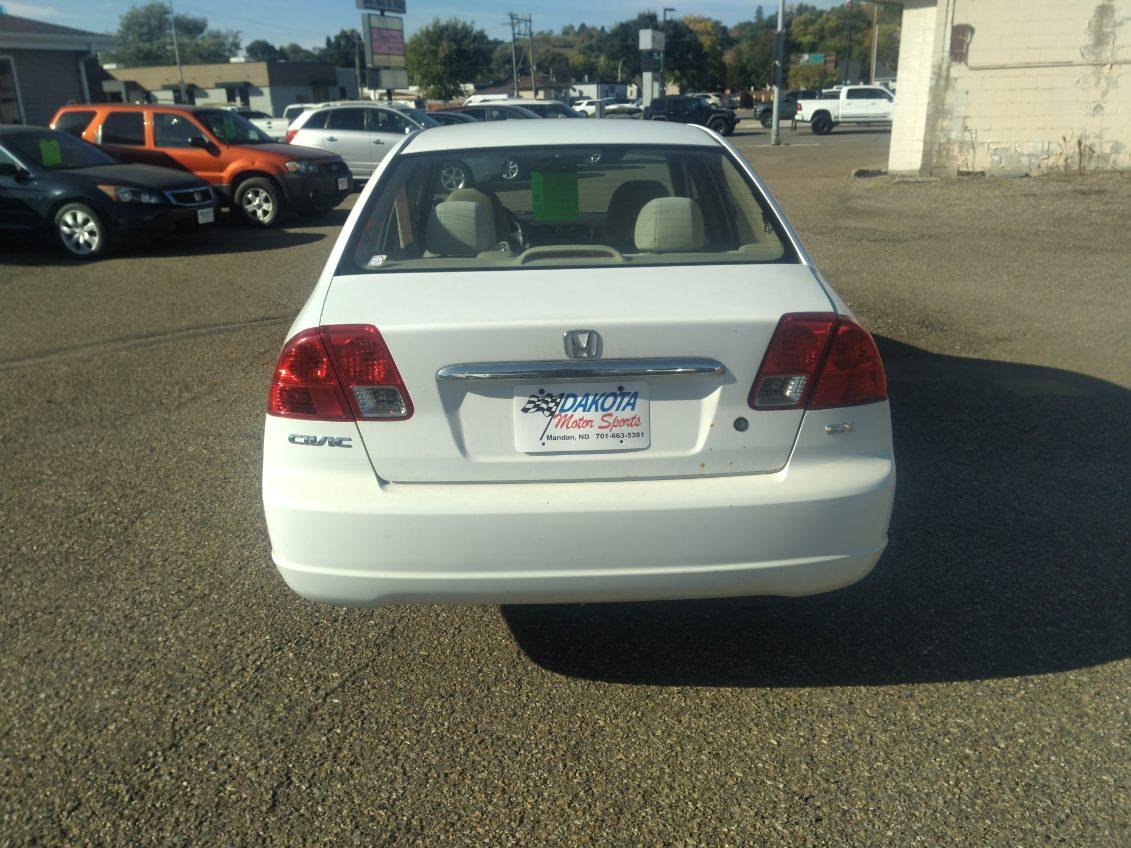 Honda Civic EX Sedan 4-spd AT with Front Side Airbags 2003