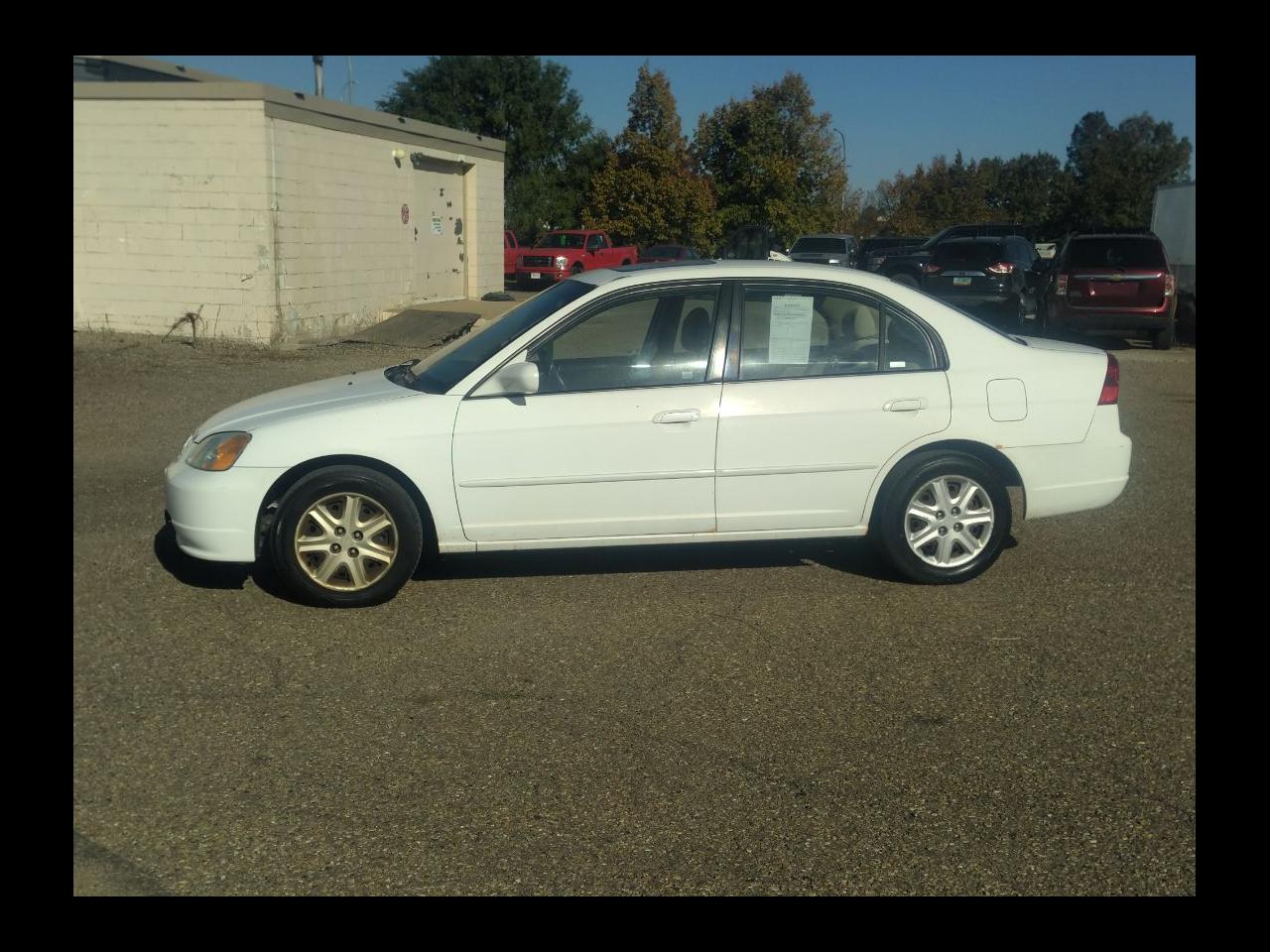 Honda Civic EX Sedan 4-spd AT with Front Side Airbags 2003