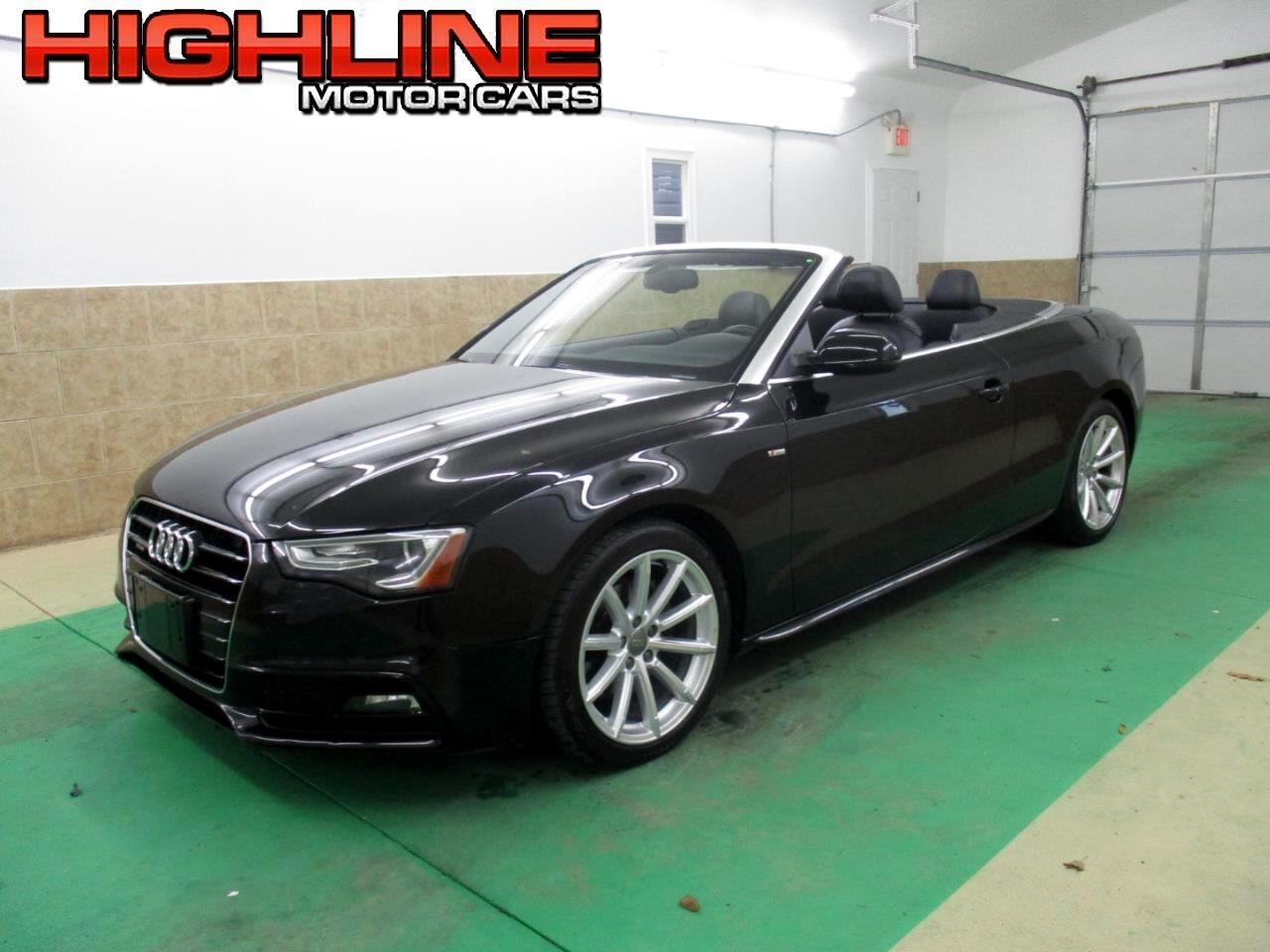 2015 Audi A5 2.0T quattro Premium Plus Cabriolet AWD