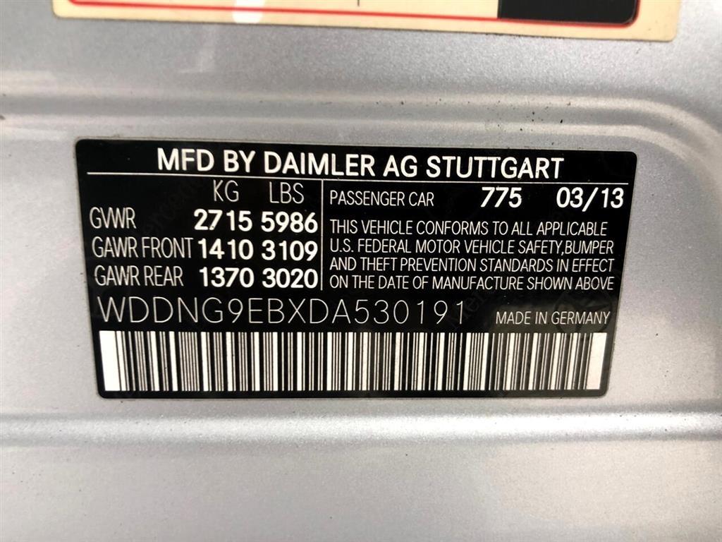 Mercedes-Benz S-Class 4dr Sdn S 550 4MATIC 2013
