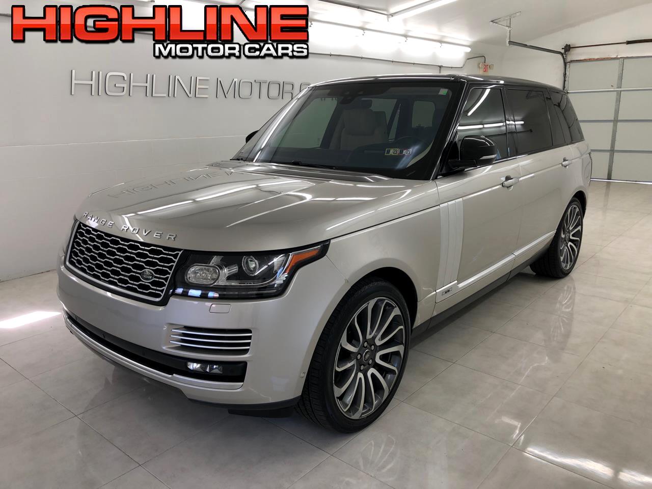 Land Rover Range Rover V8 Supercharged Autobiography LWB 2017