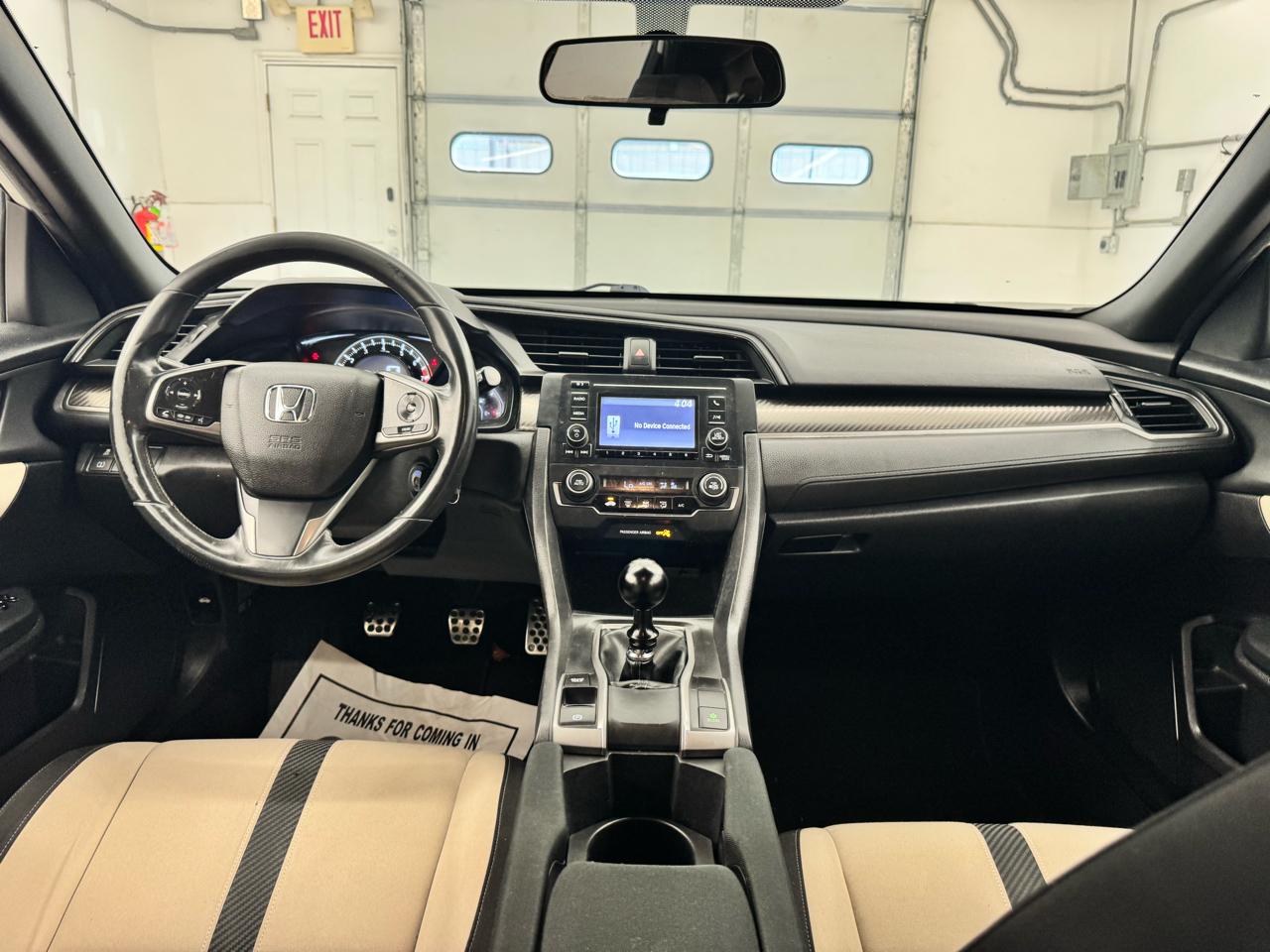 Honda Civic Hatchback Sport Manual 2017