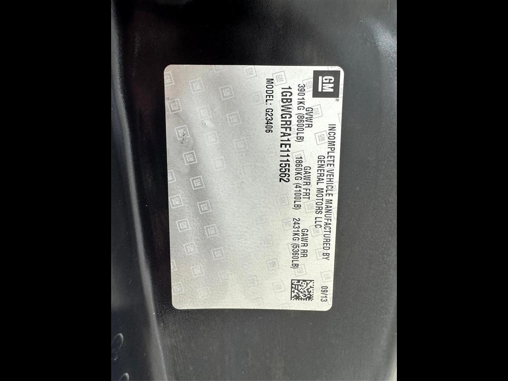 Chevrolet Express Passenger RWD 2500 135" LT 2014