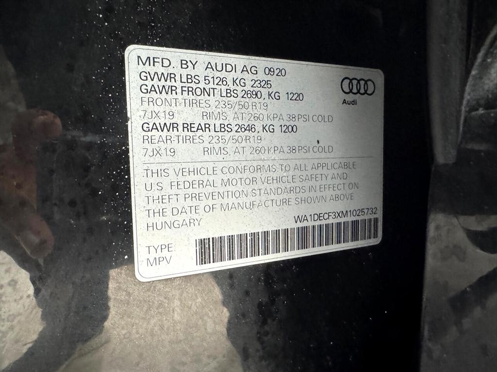 Audi Q3 S line Premium 45 TFSI quattro 2021