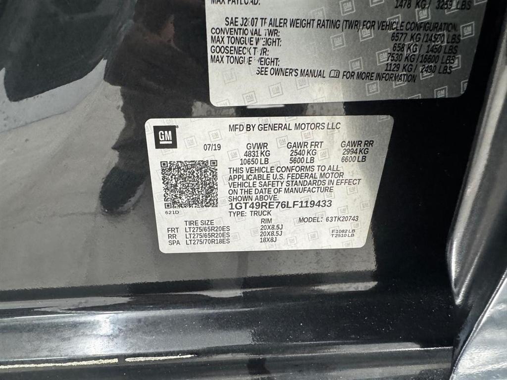 GMC Sierra 2500HD 4WD Crew Cab 159" Denali 2020