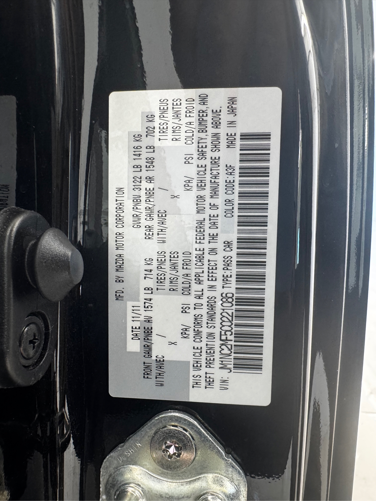 Mazda MX-5 Miata 2dr Conv Hard Top Man Touring 2012 Mazda MX-5 Miata 2dr Conv Hard Top Man Touring 2012