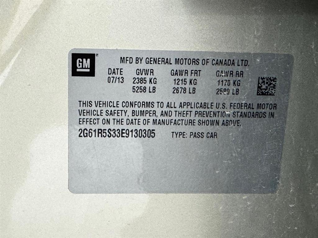 Cadillac XTS 4dr Sdn Premium AWD 2014
