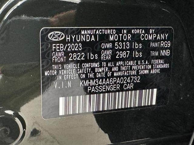 Hyundai Ioniq 6 SEL RWD 2023