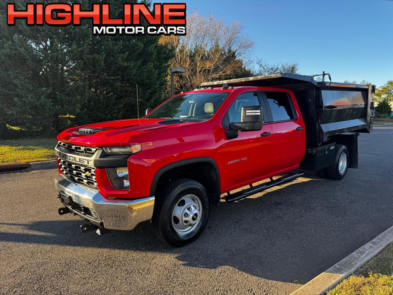 2021 Chevrolet Silverado 3500HD CC 4WD Crew Cab 177" WB, 60" CA Work Truck