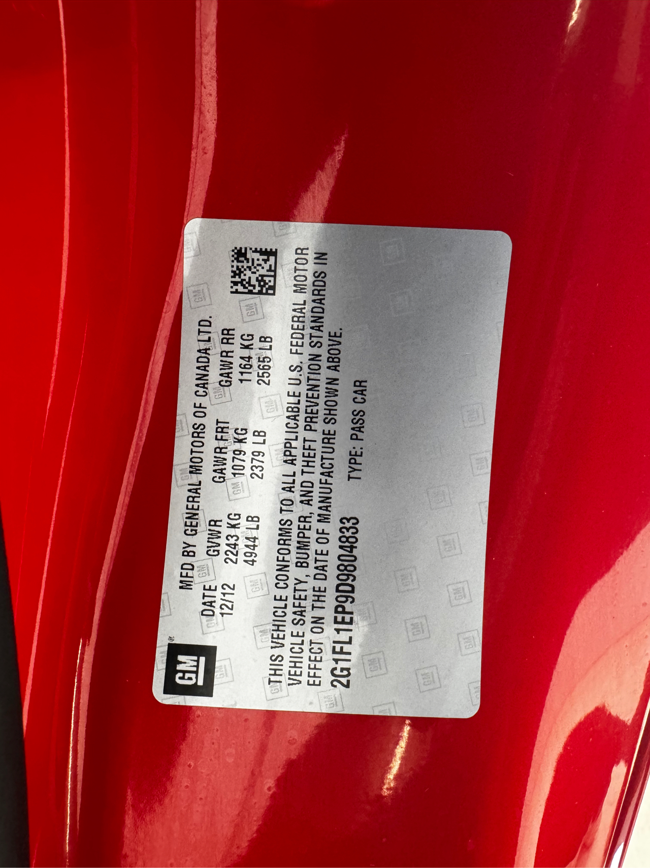 Chevrolet Camaro 2dr Cpe ZL1 2013 Chevrolet Camaro 2dr Cpe ZL1 2013