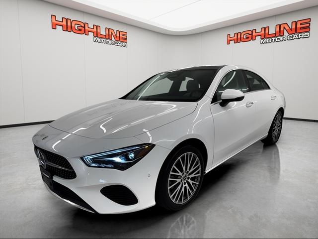 White 2024 Mercedes-Benz CLA 250 4MATIC Coupe All-Wheel Drive 8-Speed Automatic