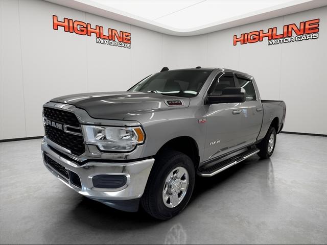 Silver 2022 RAM 2500 Big Horn Crew Cab 4WD Pickup Truck Four-Wheel Drive 8-Speed Automatic