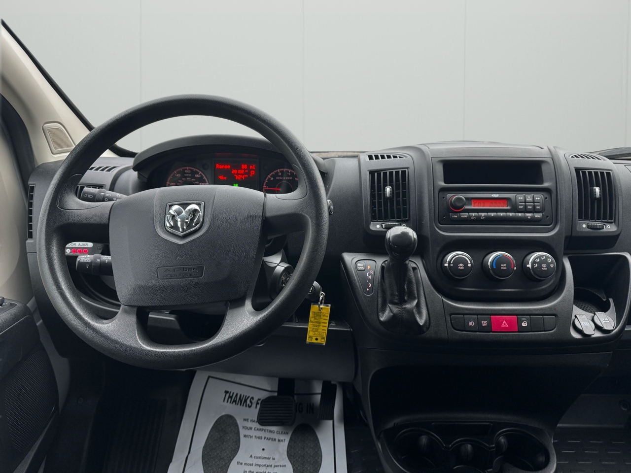 RAM ProMaster Cargo Van 3500 Extended High Roof 159" WB 2015