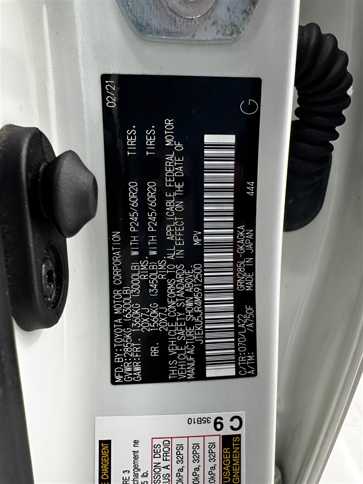 Toyota 4Runner Limited 4WD (Natl) 2021