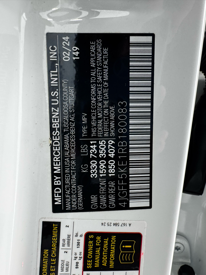 Mercedes-Benz GLS GLS 450 4MATIC SUV 2024