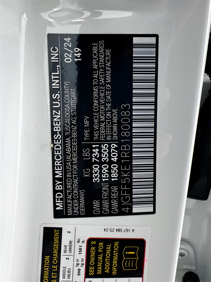 Mercedes-Benz GLS GLS 450 4MATIC SUV 2024