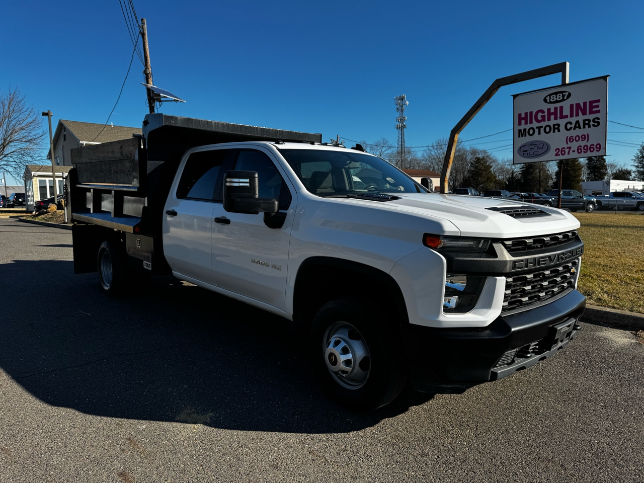 Chevrolet Silverado 3500HD CC 4WD Crew Cab 177" WB, 60" CA Work Truck 2021