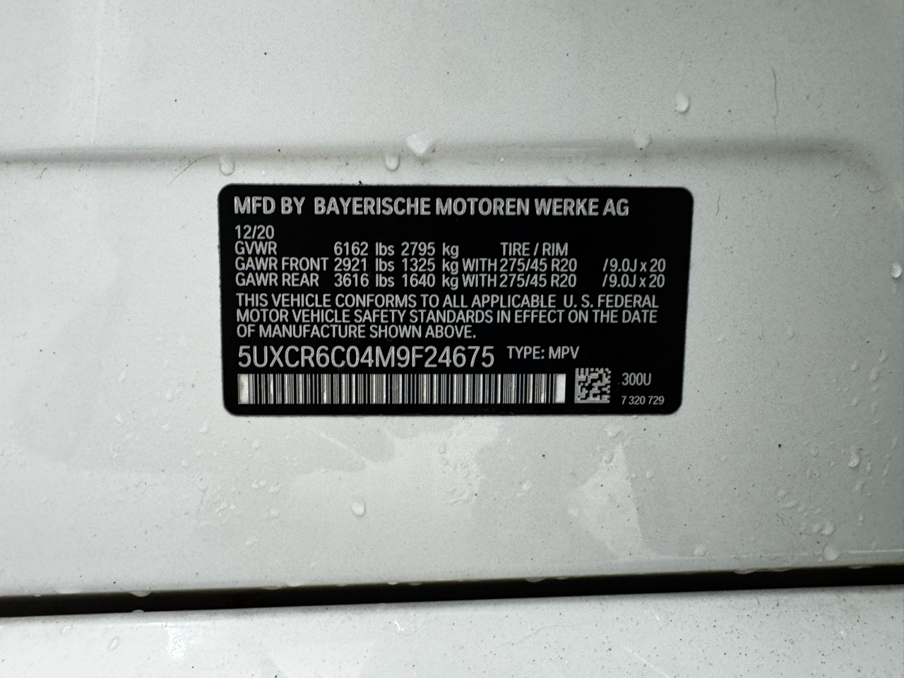 BMW X5 xDrive40i Sports Activity Vehicle 2021