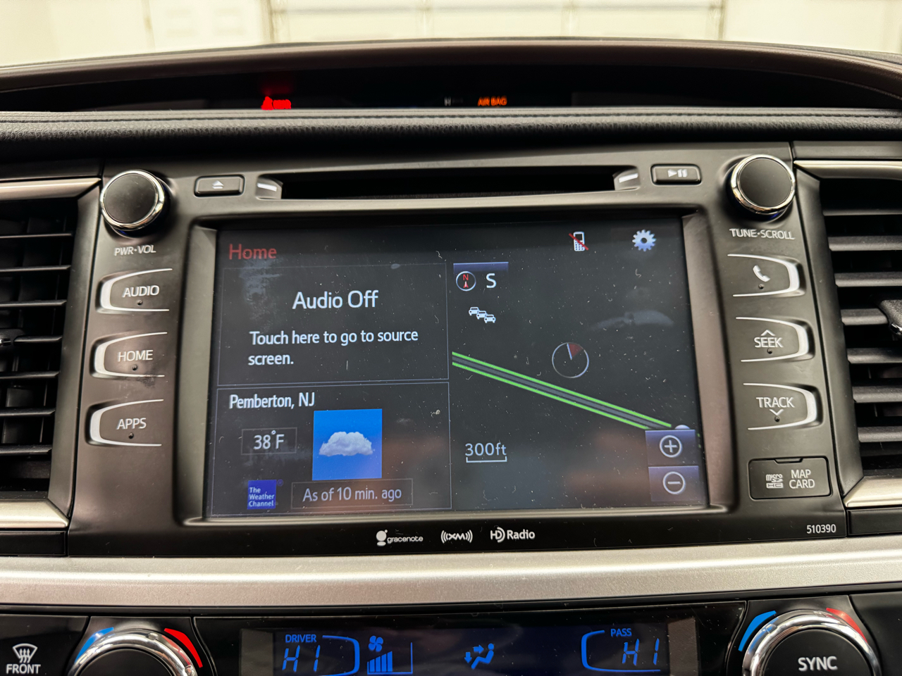 Toyota Highlander XLE V6 AWD (Natl) 2019