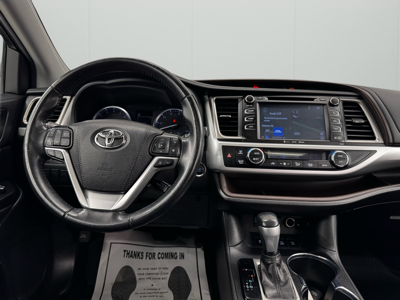 Toyota Highlander XLE V6 AWD (Natl) 2019