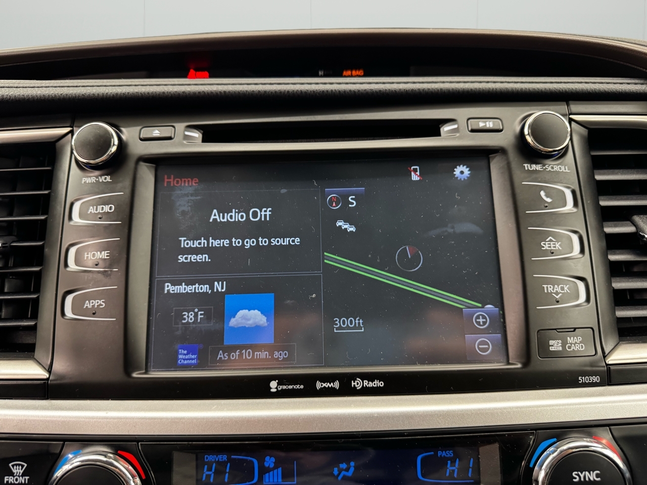 Toyota Highlander XLE V6 AWD (Natl) 2019