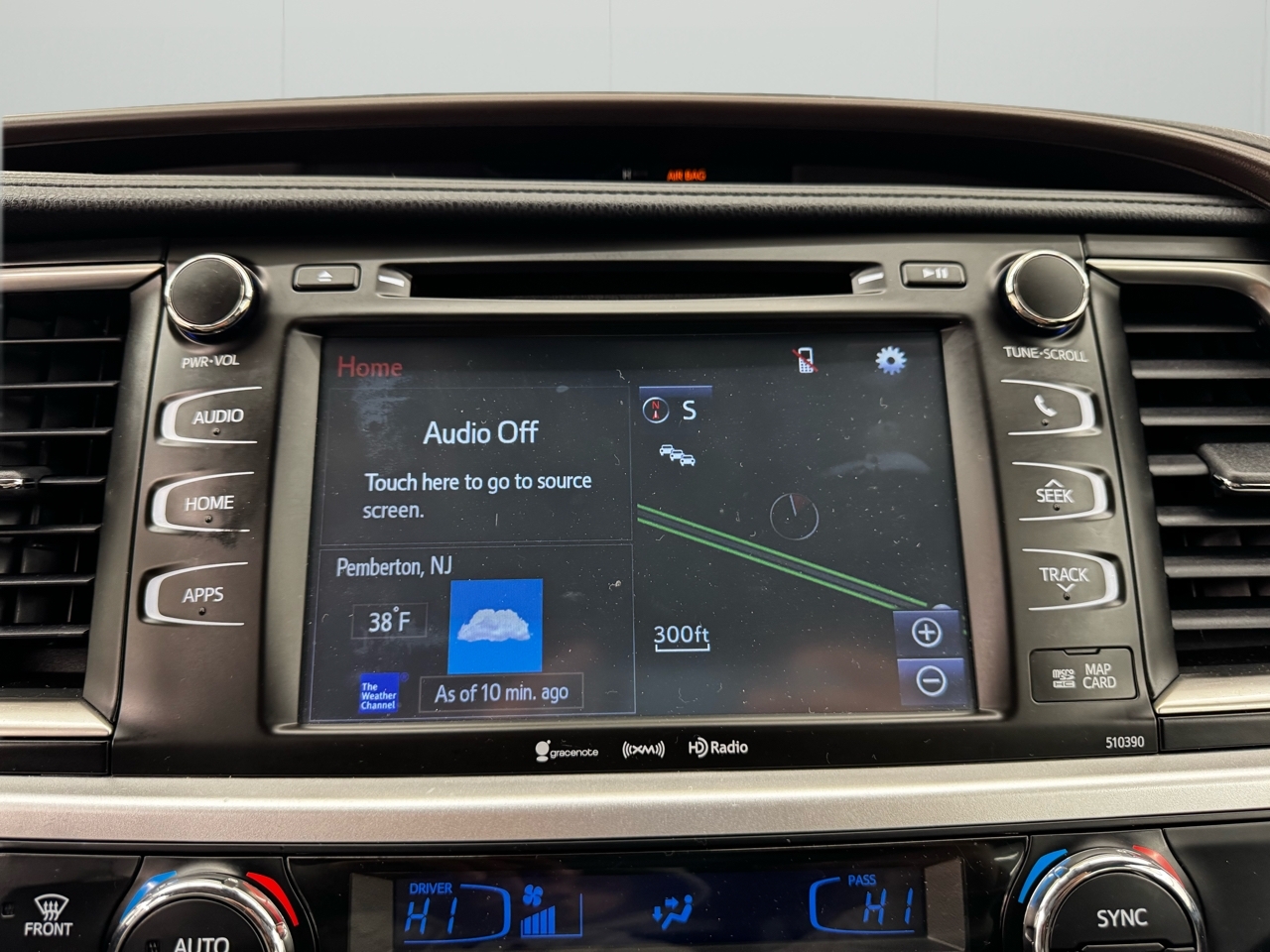 Toyota Highlander XLE V6 AWD (Natl) 2019