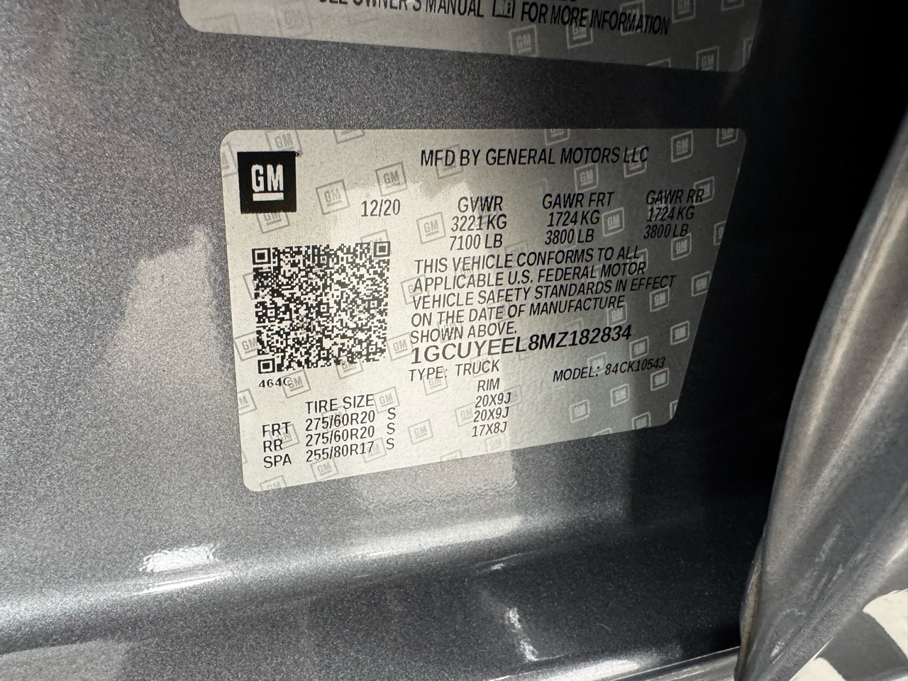 Chevrolet Silverado 1500 4WD Crew Cab 147" RST 2021