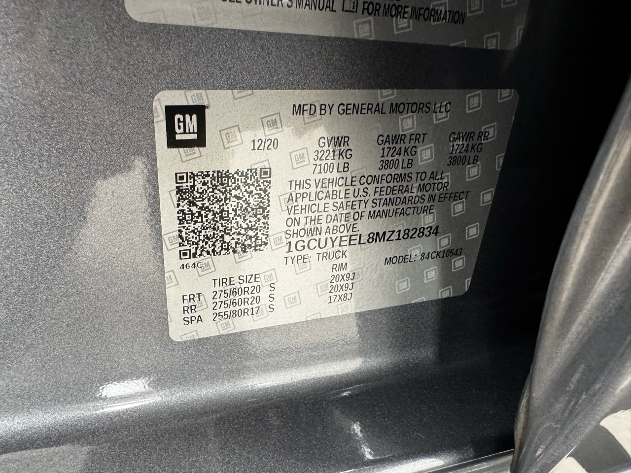 Chevrolet Silverado 1500 4WD Crew Cab 147" RST 2021