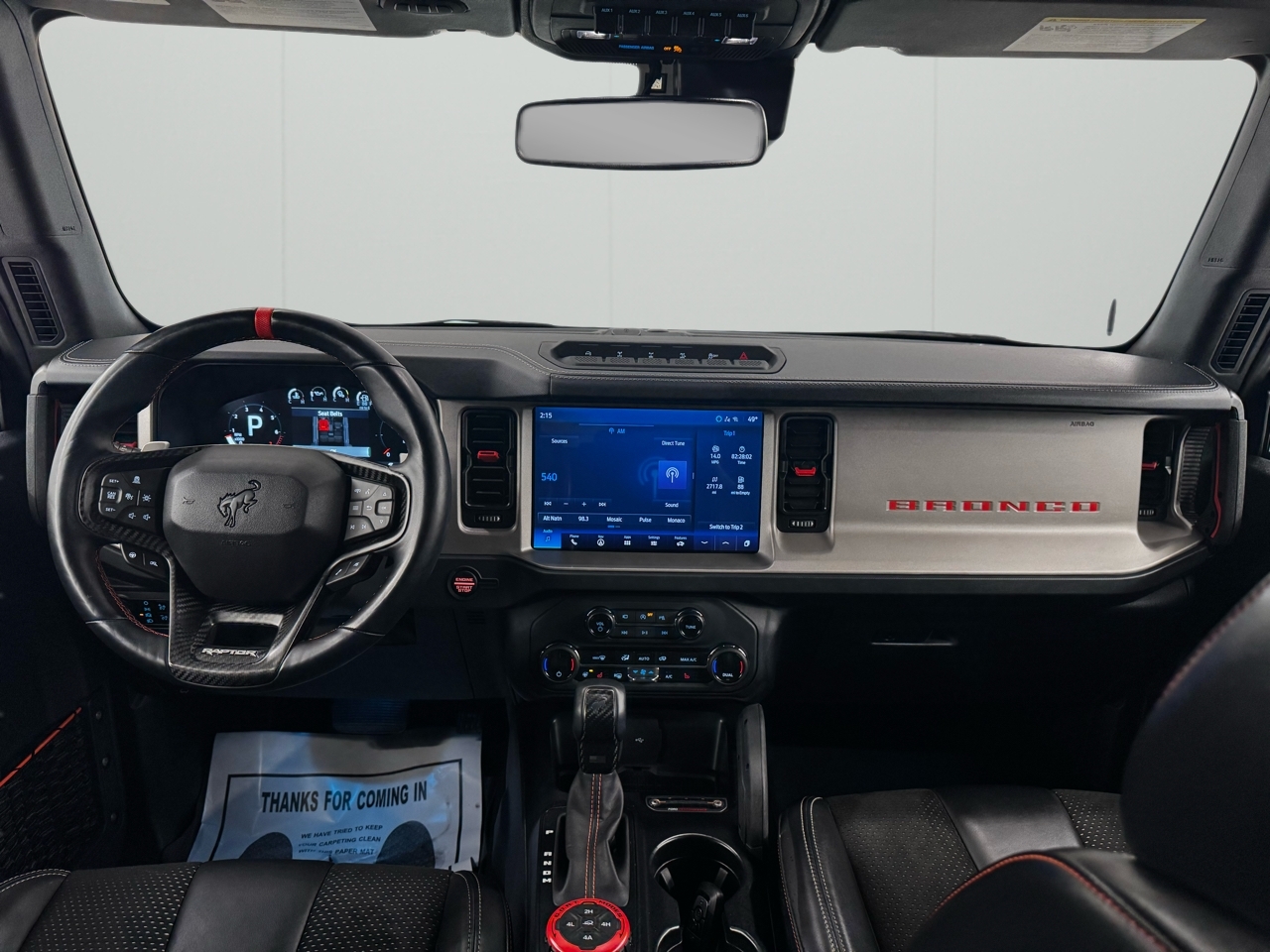 Ford Bronco Raptor 4 Door Advanced 4x4 2024