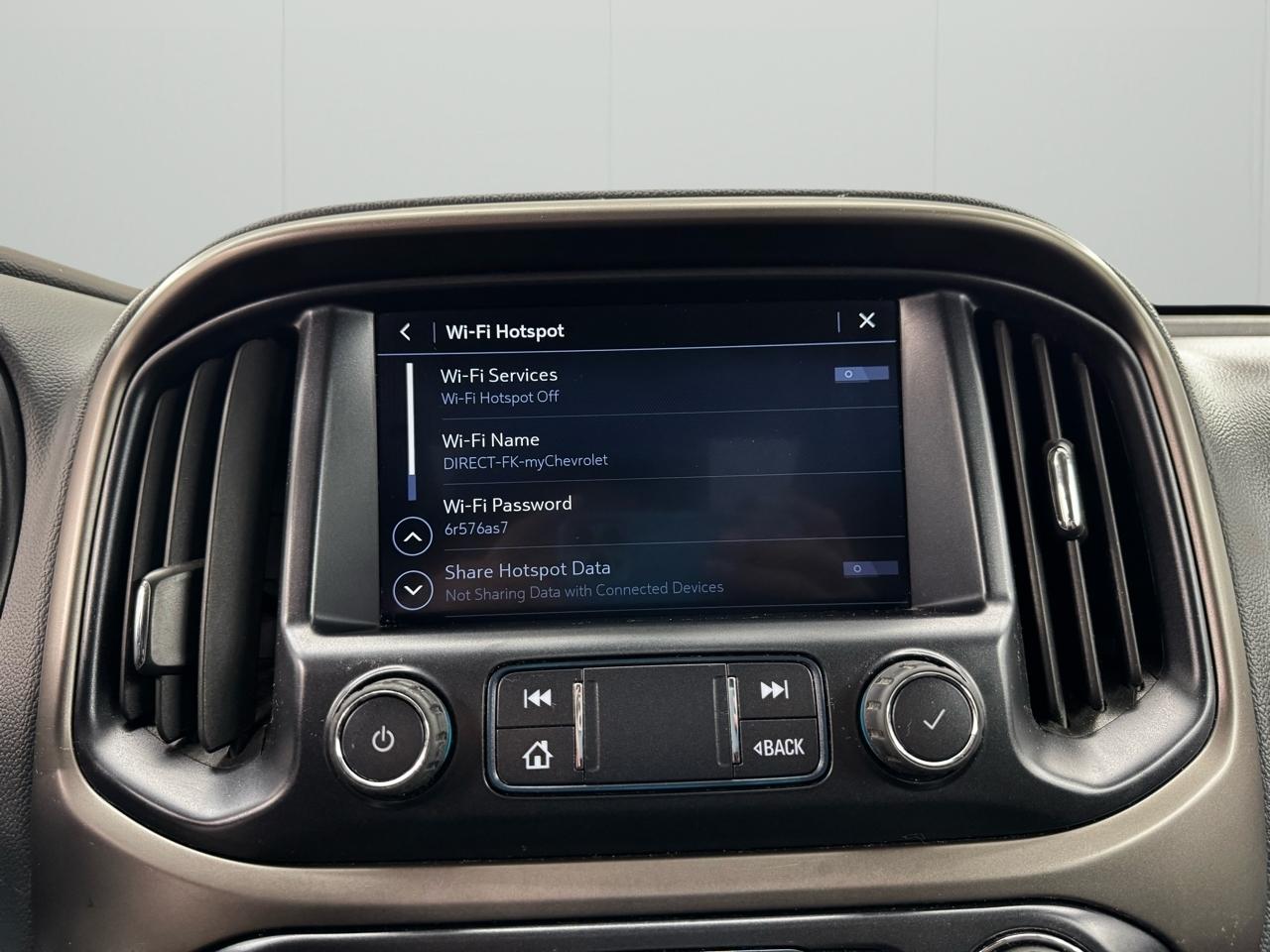 Chevrolet Colorado 2WD Ext Cab 128.3" Z71 2019