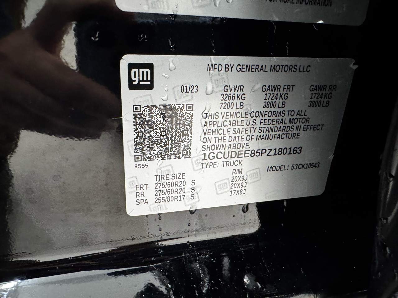 Chevrolet Silverado 1500 4WD Crew Cab 147" RST 2023