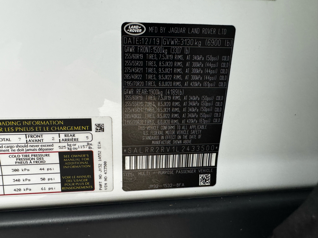 Land Rover Discovery HSE V6 Supercharged 2020