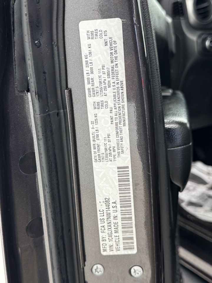 Jeep Wrangler Willys 4x4 2022