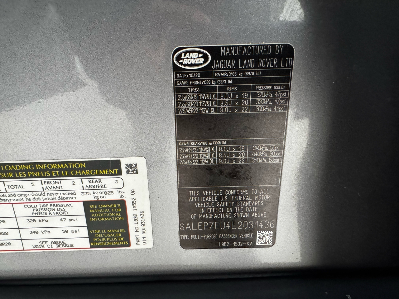 Land Rover Defender 110 SE AWD 2020