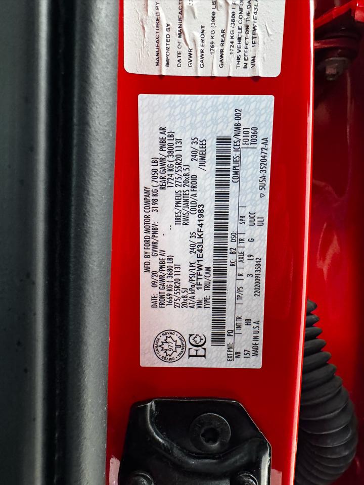 Ford F-150 Lariat SuperCrew 5.5-ft. Bed 4WD 2020