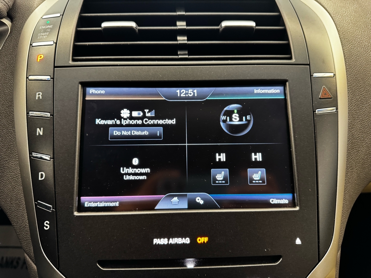 Lincoln MKZ 4dr Sdn FWD 2013