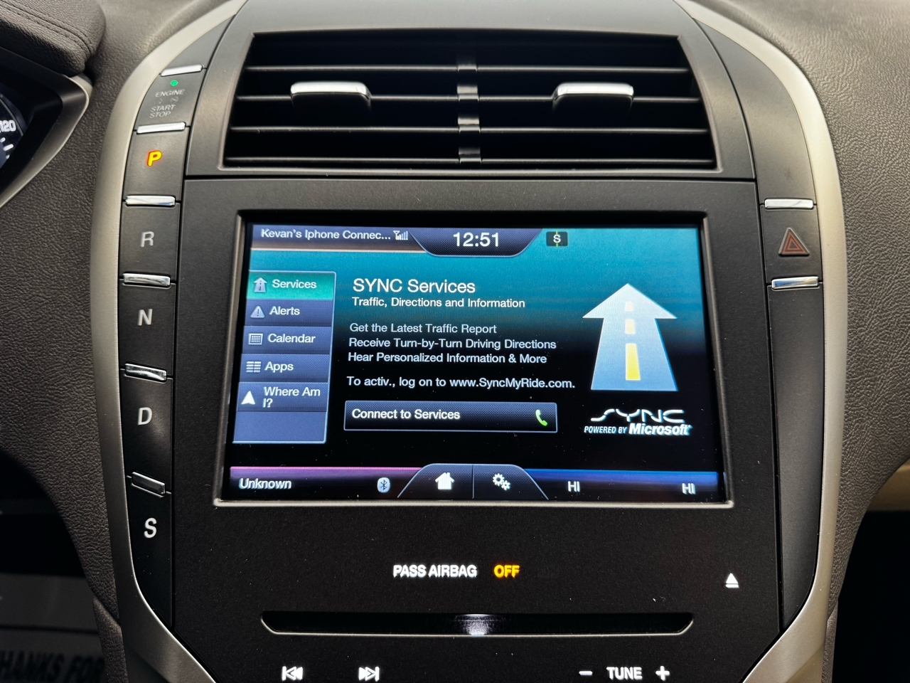 Lincoln MKZ 4dr Sdn FWD 2013