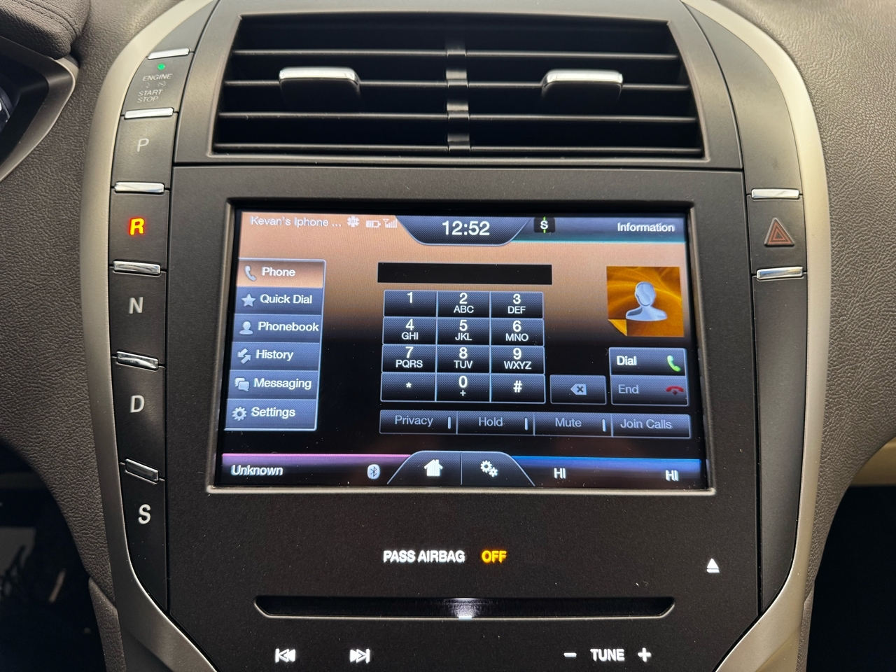 Lincoln MKZ 4dr Sdn FWD 2013