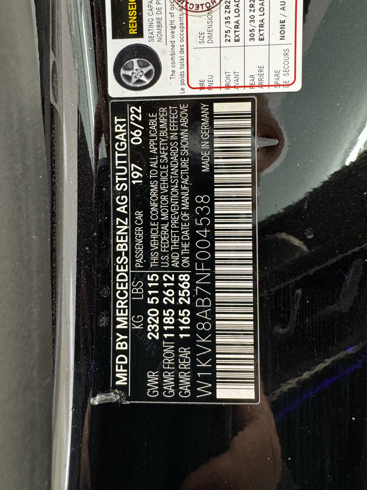 Mercedes-Benz SL AMG SL 55 Roadster 2022