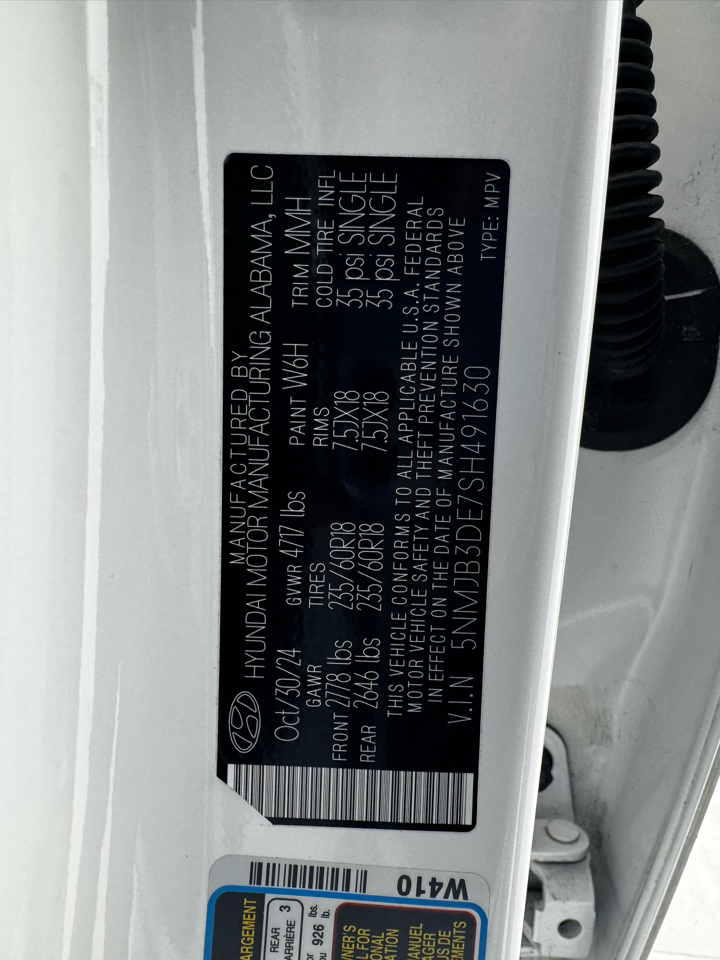 Hyundai Tucson SEL FWD 2025