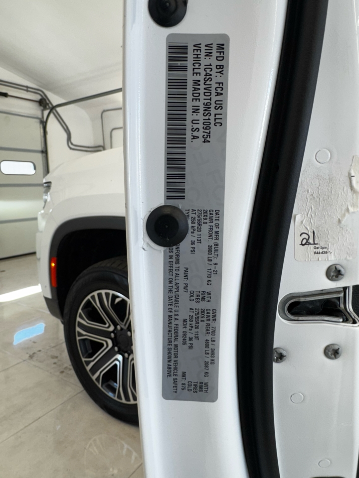 Jeep Wagoneer Series III 4x4 2022