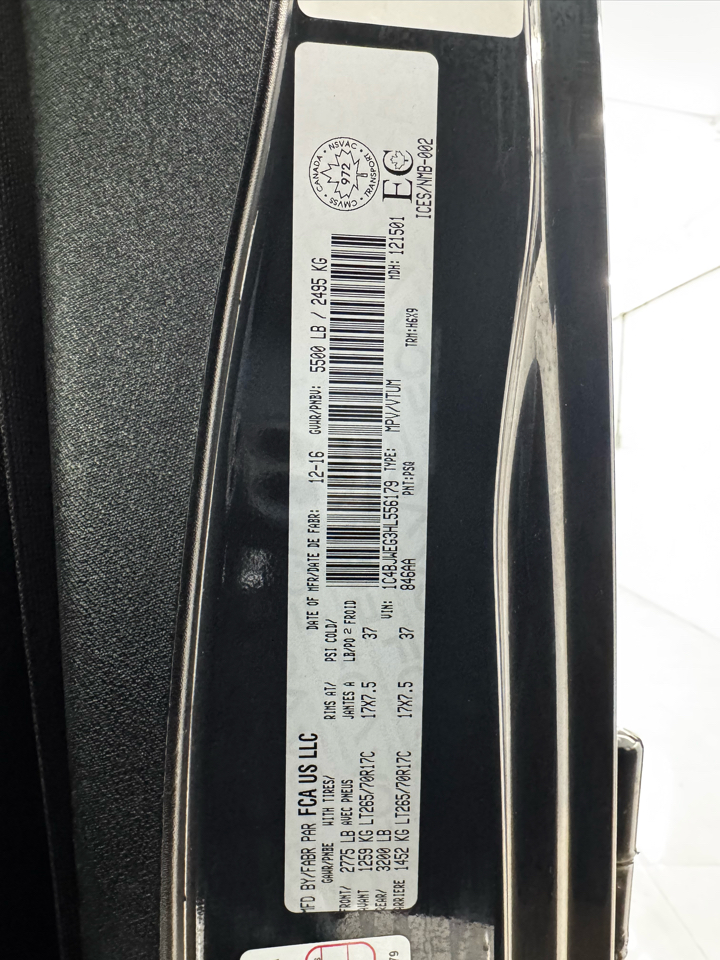 Jeep Wrangler Unlimited 4WD 4dr Winter *Ltd Avail* 2017