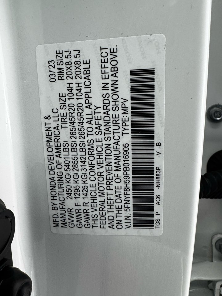 Honda Passport EX-L AWD 2023