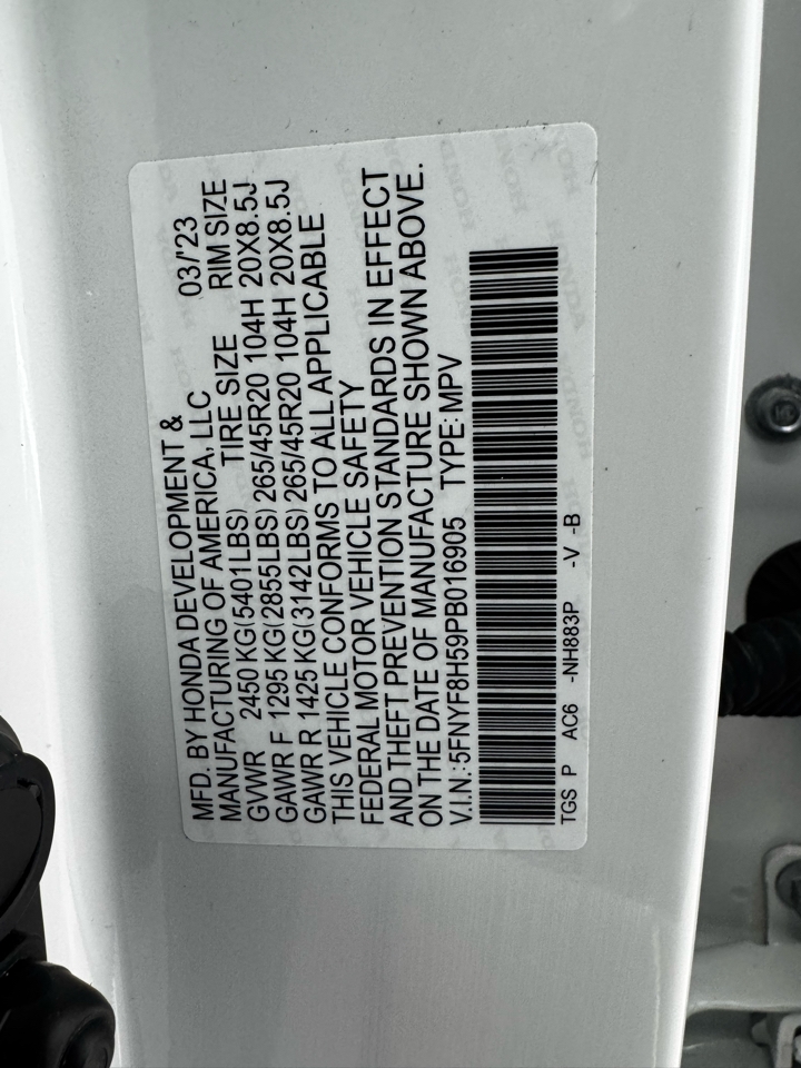 Honda Passport EX-L AWD 2023