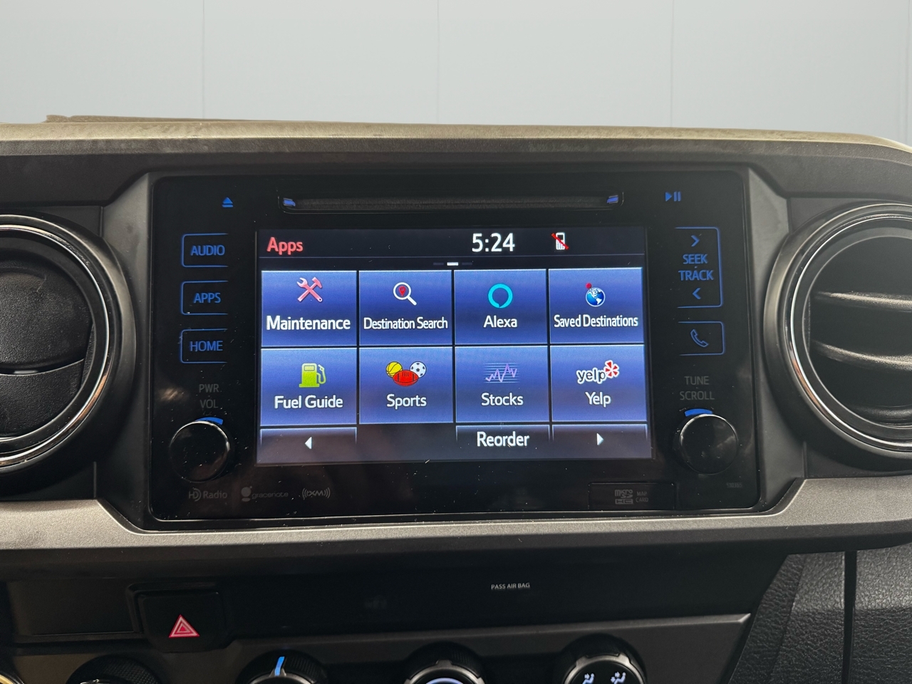 Toyota Tacoma 4WD TRD Off Road Double Cab 5' Bed V6 MT (Natl) 2019