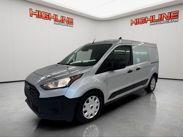 Silver 2020 Ford Transit Connect Cargo XL LWB FWD with Rear Cargo Doors Van Front-Wheel Drive 8-Speed Automatic