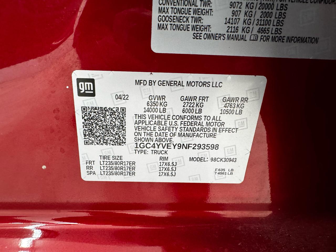 Chevrolet Silverado 3500HD 4WD Crew Cab 172" High Country 2022