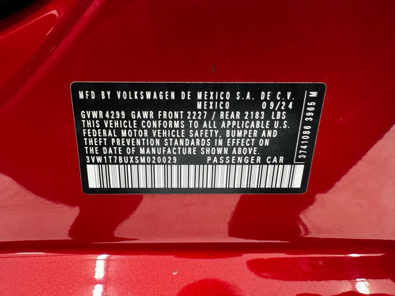 Volkswagen Jetta GLI Autobahn Manual 2025