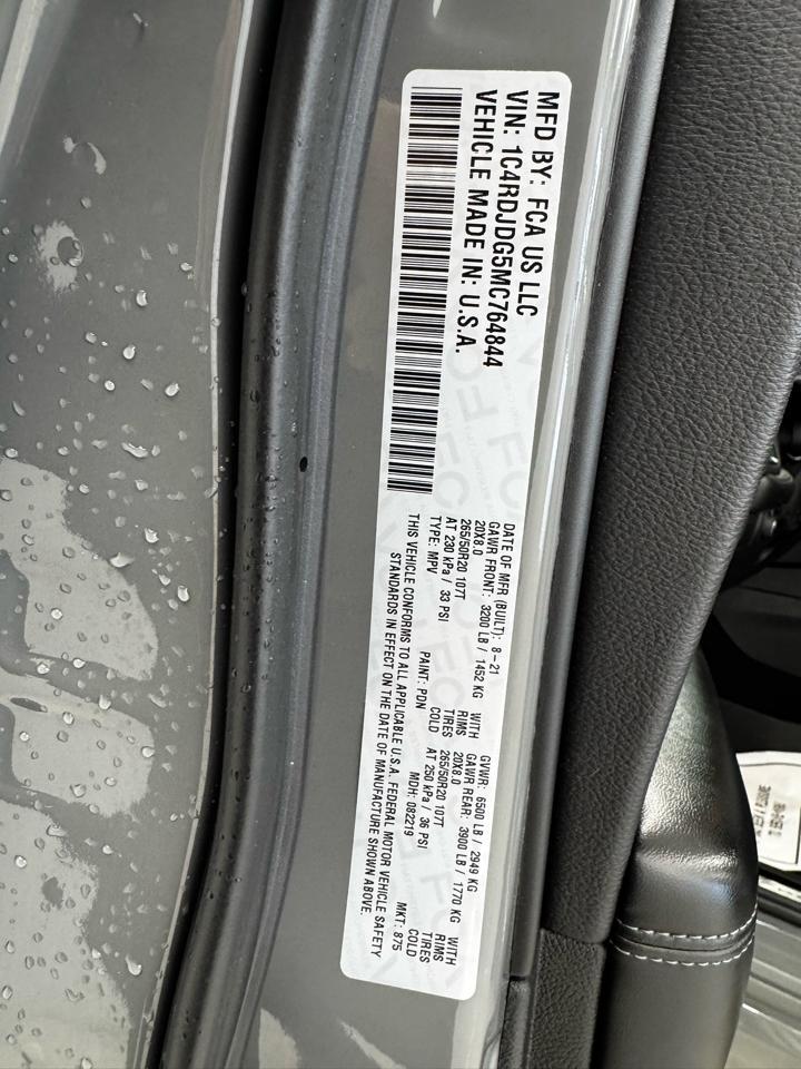 Dodge Durango GT Plus AWD 2021