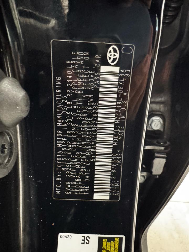 Toyota Corolla LE CVT (Natl) 2025